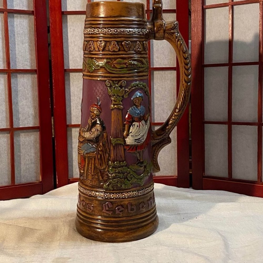 Vintage Extra Large German Stein